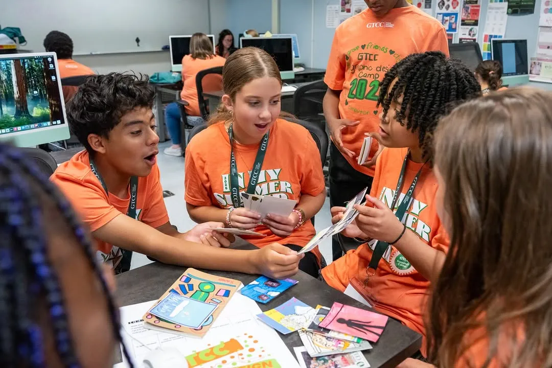 July dump featuring our summer camp superstars! 🌟
 
#GTCC #GuilfordTech #MakeAmazingHappen #JulyDump #SummerCamp