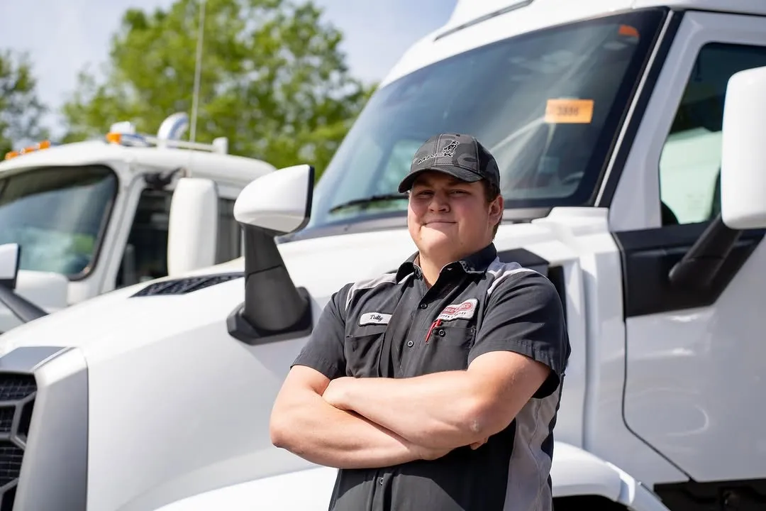 Tully McKinley turned his interest in trucks and big engines into a career that's already moving full speed ahead. 
 
At 22, the GTCC diesel and heavy equipment technology graduate is a lead diagnostician at @transourcetruck in Greensboro and recently won a national Top Tech competition, putting his skills to the test against some of the best technicians in the industry.
 
Tully credits GTCC with helping him build the skills and experience to get his start and continue advancing in a career he loves.
 
Read how Tully went from the classroom to a national champion at the link in our bio.
 
#GTCC #GuilfordTech #MakeAmazingHappen #DieselTechnology #HeavyEquipmentTechnology
